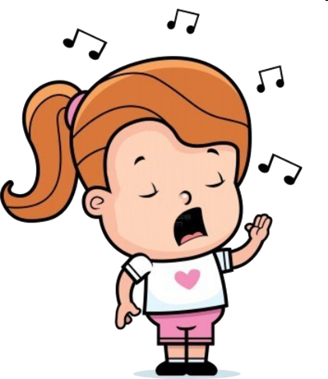 free clipart of girl singing - photo #44